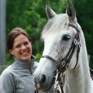 Eva Geisser mit Ihrem Pferd